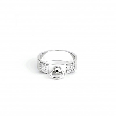 HERMÈS COLLIER DE CHIEN RING, SMALL MODEL H115611B00050